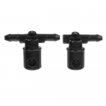 2tk esiklaasipuhasti pesuri pihusti otsik 12782508 12782509 Vauxhall Opel Zafira Corsa Combo Astra Insignia Tigra jaoks 2X