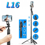 L16 Selfie stick Statiiv Mobiiltelefoni pildistamine Integreeritud kronstein v&auml;rinavastane 360 ​​kraadi p&ouml;&ouml;rlev Multifunktsionaalne p&otilde;randal seisev selfie alus A