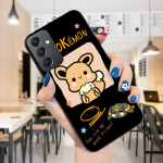 V&auml;rvitud mustriga telefoni&uuml;mbris P&otilde;rutuskindel pehmest silikoonist TPU kaitsev telefoni&uuml;mbris Samsungi kaanele Samsung A01