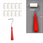 10 tk 6 cm v&auml;rvirullikatete vahetus ja 1 tk k&auml;epide