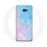 &Uuml;mbris Samsung Galaxy A5 Roosa sinise taustaga