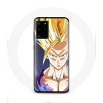 &Uuml;mbris Samsung Galaxy S11 Plus Dragon Ball Manga Goku Angry Face jaoks