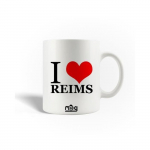 Mug en C&eacute;ramique I Love Reims Commune en France