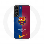 Coque pour Samsung Galaxy S22 Club de football de Barcelone FCB