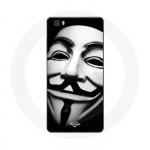&Uuml;mbris Huawei P8 We Are Legion Anonymous Mask jaoks