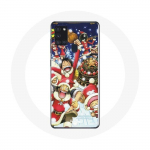 &Uuml;mbris Samsung Galaxy A21s One Piece Christmas Day Anime Manga jaoks