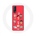 Coque pour Vivo Y72 BTS TinyTAN Animation BT21 Affiche