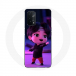 Coque pour Oppo A54 5G BTS TinyTAN Jin Animation