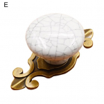 Sahtli k&auml;epideme paksenemine Mugav puutetundlik &uuml;mmargune keraamiline kapi kapi uksenupu m&ouml;&ouml;bel E