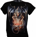 Hd Rock Chang Original The Spirit Of The Dragon Glow In The Dark Unisex T-s&auml;rk S