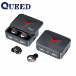 TWS Fone Bluetooth Fools Trings' Office juhtmevabad k&otilde;rvaklapid HD-ekraaniga k&otilde;rvaklapid Nihutatava kaanega spordikomplektid mikrofoniga must