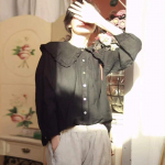 Johnature Peter Pan naiste s&auml;rgid Spring Vintage &uuml;hev&auml;rvilised lahtised k&otilde;ik sobivad Mori naiste pluusid One Size must