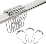 12 TK du&scaron;ikardinate konksud, dekoratiivsed du&scaron;ikardinate konksud roostekindlast roostevabast terasest du&scaron;ikardinate r&otilde;ngad, du&scaron;ikonksud du&scaron;ikardina jaoks 12Pcs