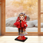 Hiina Nuku Kuju Pekingi Ooperi Skulptuur, Lauakaunistus Traditsiooniline Figuur Magamistuppa Bride