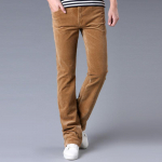 Meeste vabaaja mikro-laienevad p&uuml;ksid, velvetp&uuml;ksid, Korea versioon slim-fit laienevatest p&uuml;kstest 29 khaki