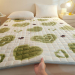 Uus Milk Velvet tepitud madrats pehme padi majapidamisvoodi madrats kaitsepadi Hotel tatami voodipadi 200*220cm