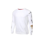 Air Jordan Sport Vabaaja Prindiga &Uuml;mmarguse Kaelusega Pikkade Varrukatega Dressipluus Meeste Topid Valge CD5872-100 XXXL