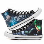 Uus anime My Hero Academia Cosplay Casual Graffiti High Help Canvas Kingad Cos Hip Hop &otilde;pilaskingad 44