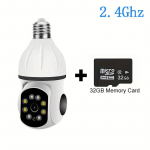 1080P nutikas WiFi sisekaamera 2,4G ja 5G WiFi juhtmeta IP PTZ-seirekaamera, 360&deg; p&ouml;&ouml;ramine automaatse j&auml;lgimise &ouml;&ouml;n&auml;gemine kahesuunaline k&otilde;ne CCTV IR kaamera 2.4G+32G Card