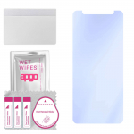 apgo Ultra-Clear 9H Hybrid protective glass compatible with Umidigi A3S, flexible nano glass, great replacement for tempered glass, scratch-resistant,