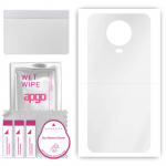apgo Ultra Clear Protective Skin Sticker for the back compatible with Nokia G20, Wrap Film, Hydrogel Film, Flexible, Soft TPU with positioning layer e