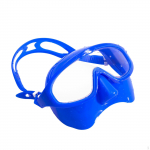 Sukeldumismask Uduvastane Professionaalne snorgeldamine koos Nose Guard ujumisprillidega valge