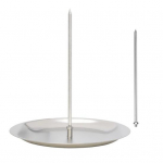 Al Pastor Skewer Vertikaalne varras Tacos Kebabide jaoks 2 eemaldatava naelaga 8-tolline Shawarma hammas niiskust s&auml;ilitav grillpann BBQ grillitarvik h&otilde;be