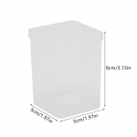 Puuvillase tampooni hoiukarp k&uuml;&uuml;nekunsti eemaldaja jaoks k&auml;ter&auml;tikuivati ​​vatipadjakesed k&uuml;&uuml;nekunsti puhastusvahendid t&ouml;&ouml;riistad eemaldamispadjad korraldaja