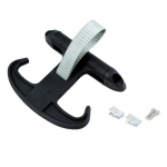 Auto rahakotihoidja konks, auto tagumine pagasiruumi konks rahakottide ja kottide jaoks, peidetud plastikust konksu riidepuud auto k&auml;ekoti jaoks