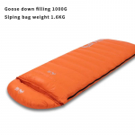 &Uuml;mbriku stiilis udusulgedega magamiskott &Uuml;limalt kerge hanesulgedest veekindel plusssuurus talvine soe reisimine matkamagamiskott Goose down 1000g16