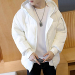 Jakk Mantlid Paksemad Soojad Talvejoped Meeste Parka kapuutsiga &uuml;ler&otilde;ivad Puuvillase polsterdatud jope Meeste riided XXXXL must