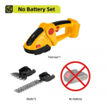 NEWBENY elektriline hekil&otilde;ikur 2-IN 1 T&otilde;hus juhtmeta majapidamises kasutatavate p&uuml;gamissaag Laetavad elektrit&ouml;&ouml;riistad Makita 18 V aku jaoks 1xBattery -EU Plug-Green