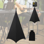 DJ Light Speaker Stand Cover Height Adjustable with Storage Bag Convenient to Use Tripod Skirt