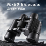 15000M HD suure v&otilde;imsusega teleskoopbinoklid 80x80 pikamaa optiline klaasobjektiiv h&auml;maras &ouml;ine n&auml;gemine jahispordi jaoks 90x90 must