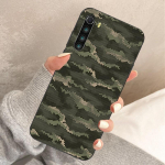 Camouflage Army telefoni&uuml;mbris Xiaomi Redmi Note 11 10 9T 8 7 Pro Redmi 10 9 9A 9C 8 7 6 pehme musta telefoni kate jaoks Redmi Note11-11S 4G