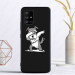 &Scaron;nautser Teddy kutsika koerte kate Samsung Galaxy A13 A53 A11 A12 A32 A22 A52S 5G A10S A41 A42 A33 A30S A40 A71 A21S &uuml;mbristele Galaxy A10