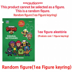Brawl Stars Genuine Random pol&uuml;kott minifiguur v&otilde;tmehoidja{1Pack 1ea Random Figure) RANDOM FIGURE Keyring(1ea
