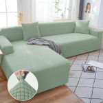 &Uuml;hev&auml;rvilised elastsed diivanikatted elutuppa Stretch Slipcover tugitooli diivani kate nurk L-kujuline sektsiooniline diivanikaitse 4seater235-300cm 1PC