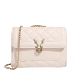 Naiste ristkott PU-nahast rahakotid &otilde;lakott retro klassikaline lambamustriga klapiga &otilde;lak&auml;ekott must