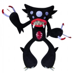 Pehmed m&auml;nguasjad, Poppy Playtime Huggy Wuggy m&auml;ng Pehmed lastele s&uuml;nnip&auml;evakingitus ja kodukaunistus(30 cm) must