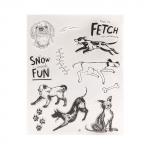 Koerte silikoontemplid L&auml;bipaistvad v&auml;ljal&otilde;igete raamatute margid Dekoratiivsed templid v&auml;ljal&otilde;igete tegemiseks ajakirjanduseks DIY fotoalbumi kingituse pakkimine