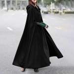 Naiste Trench Coat Open Front Cardigan Jacket Coat Cape Cloak Plus L must