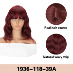 LISI HAIR S&uuml;nteetiline laineline tukkidega parukas &otilde;lgadeni parukad loomuliku lainelise kuumakindla kiuga parukas naistele igap&auml;evaseks peokasutuseks 30cm