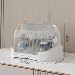 Beebi toitmispudeli t&uuml;hjendusresti nibu s&ouml;&ouml;tmistopsi hoidja kaanega hoiukuivatusrest Pudeli puhastus- ja kuivatusmasin