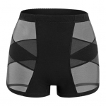 Naiste Tummy Control aluspesu Sponge Pad Butt Lifter Stretch Fake Ass Butt Shaper Alusp&uuml;ksid Alusp&uuml;ksid Kujundusr&otilde;ivad M must