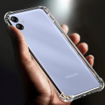 Funda Samsung Galaxy A04e jaoks l&auml;bipaistev &uuml;mbris paksendatud turvapadi p&otilde;rutuskindel l&auml;bipaistev pehme TPU telefoni&uuml;mbrised l&auml;bipaistev tagakaas A 04e for samsung A04e puhas