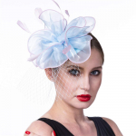 Flapper Great peapael Pearl Charleston Party Pruudi peakate YP One Size helesinine v&auml;rv