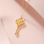 18K kuldne v&otilde;tmeripats Au750 kuldne teemant oon&uuml;ks temperament kerge luksuslik rangluu kett AU750