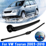 1 komplekt 16  auto tagaklaasi klaasipuhasti hoob ja labade komplekt VW Touran 2003 2004 2005 2006 2007 2008 2009 2010 jaoks CHINA