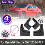 4x Mudflap for Hyundai Elantra CN7  2022 2023 Avante i30 Sedan Mud Front Rear Anti-splash Mudguards Fender Car